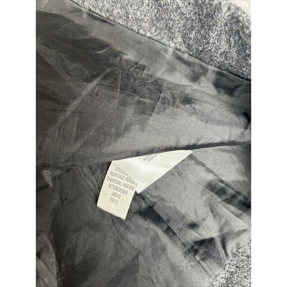 Old Navy Wool Blend Double Breasted Pea Coat Womens Sz XL Fully Lined Charcoal - Picture 10 of 16